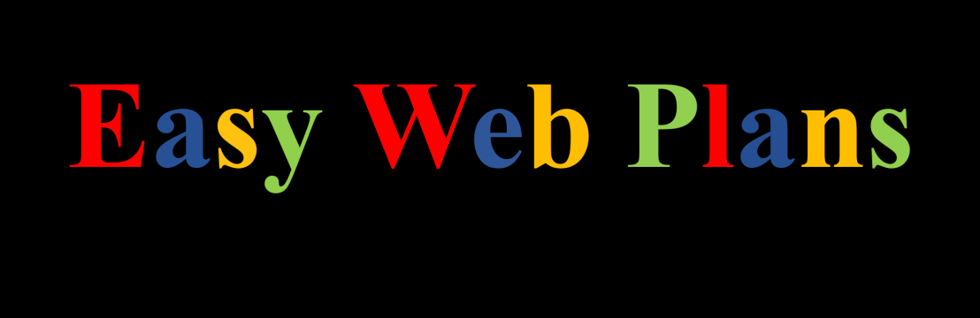 Easy Web Plans