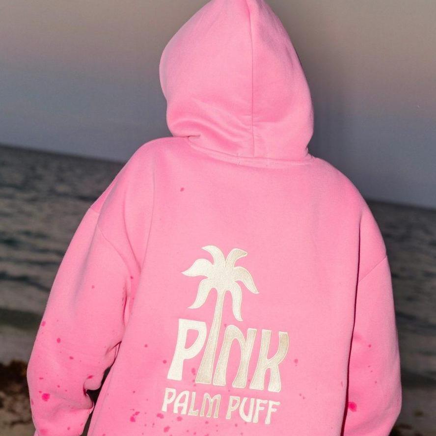 Pink Palm Puff