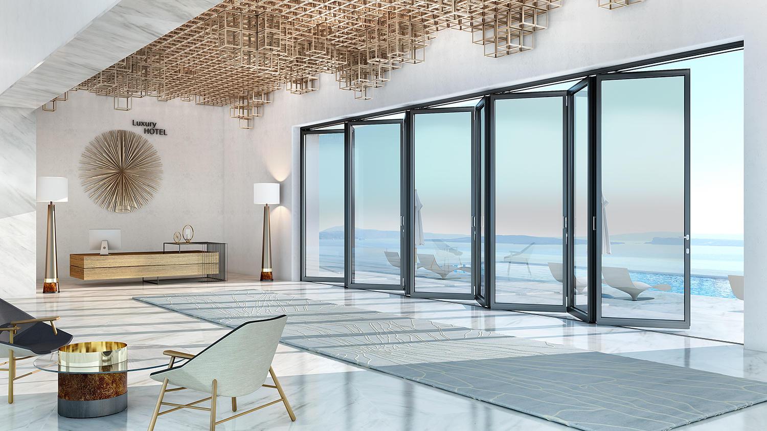 Folding Glass Doors