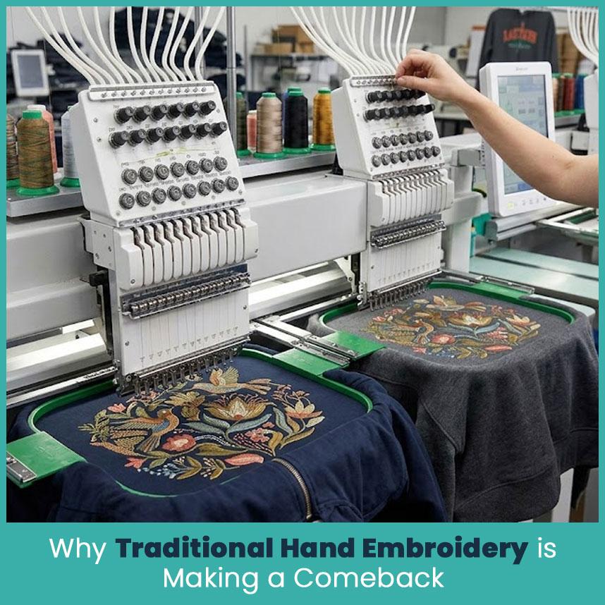 Why Traditional Hand Embroidery is Making a Comeback?