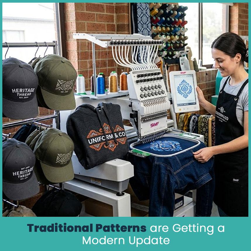 Traditional Patterns are Getting a Modern Update