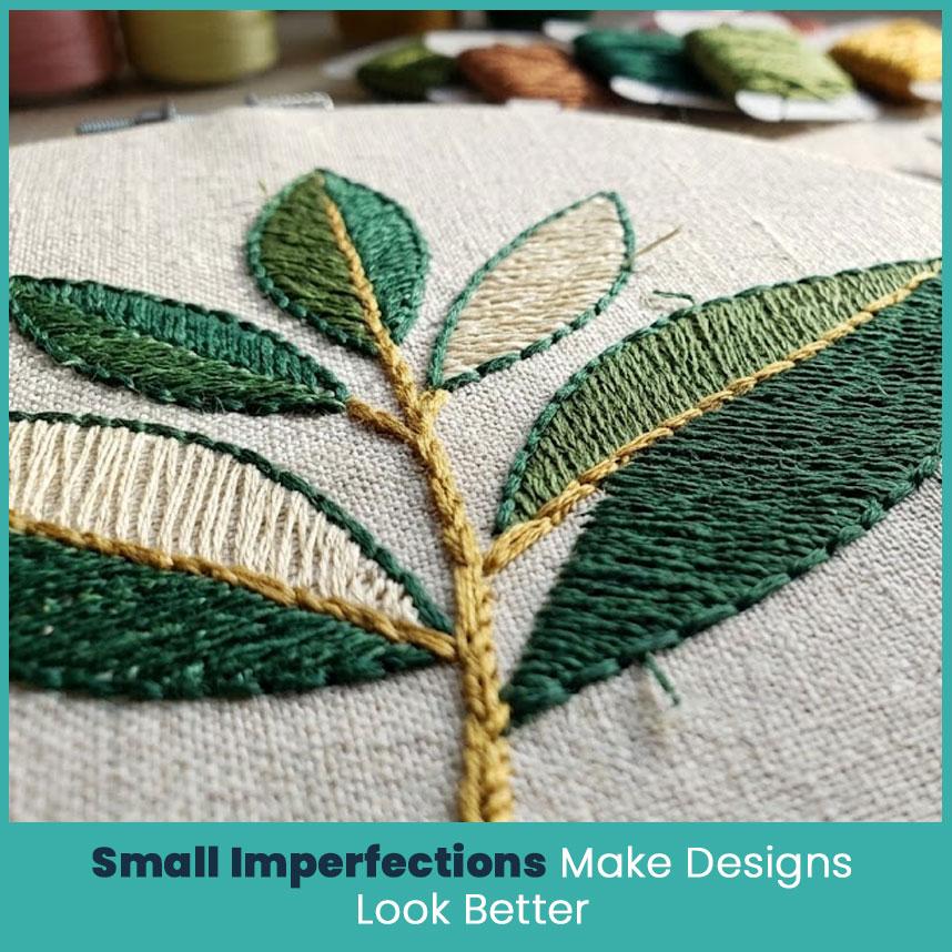 Small Imperfections Make Designs Look Better